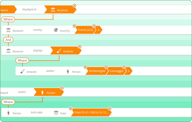 Query builder interface